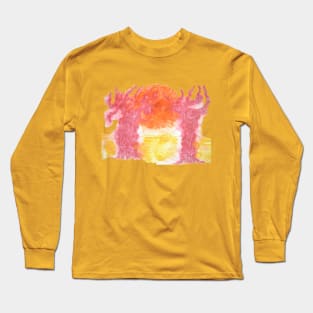 global warming heat wave Long Sleeve T-Shirt